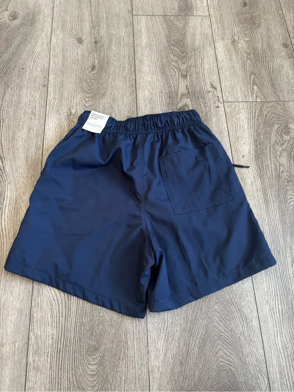 Nike Navy Athletic Shorts with Drawstring